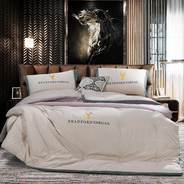 

colors choose design core down fabric microfiber fill washable bedding set warm duvet winter thicken comforter comforters & sets