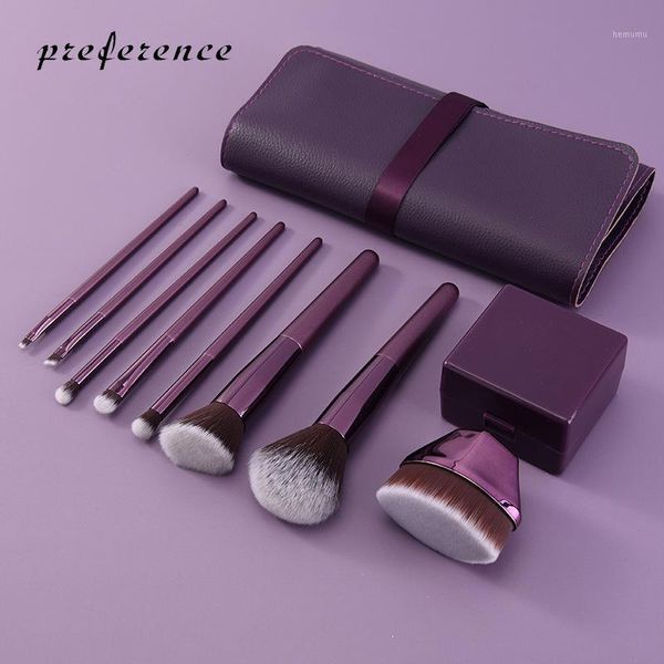

8pcs makeup brushes set for foundation powder blush eye shadow concealer blending beauty make up brush kit cosmetics tools1