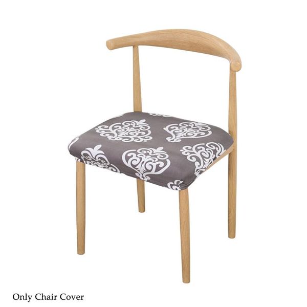 

chair covers 6pcs soft el dining cover party home decor seat protector universal slipcover removable elastic printed stretchy modern