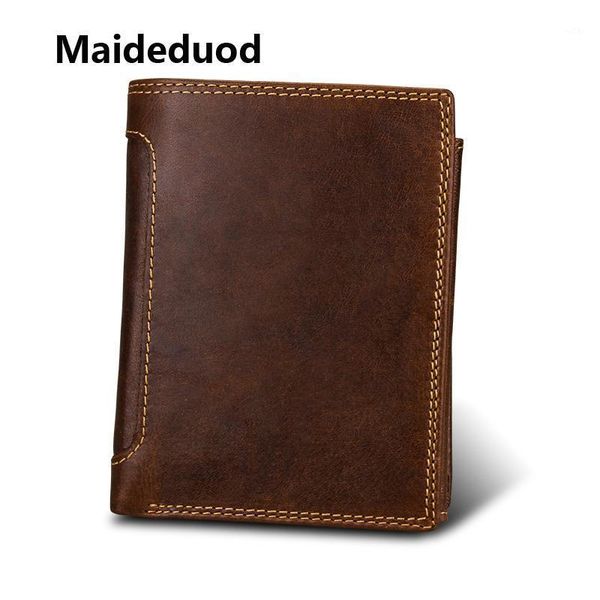 

wallets maideduod genuine leather business cards holders vintage package holder po short style1, Red;black