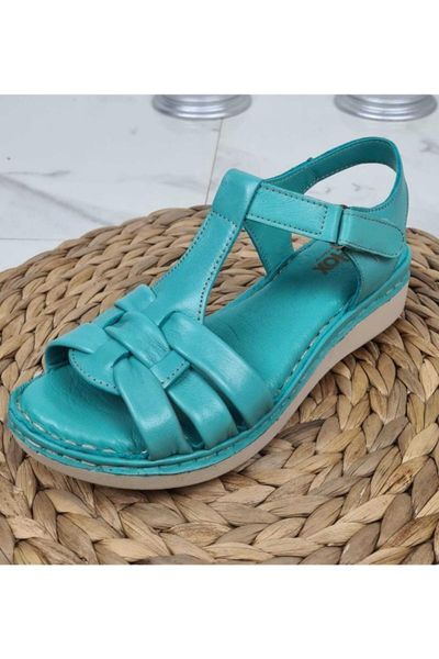

sandals besa leather women 08 green, Black