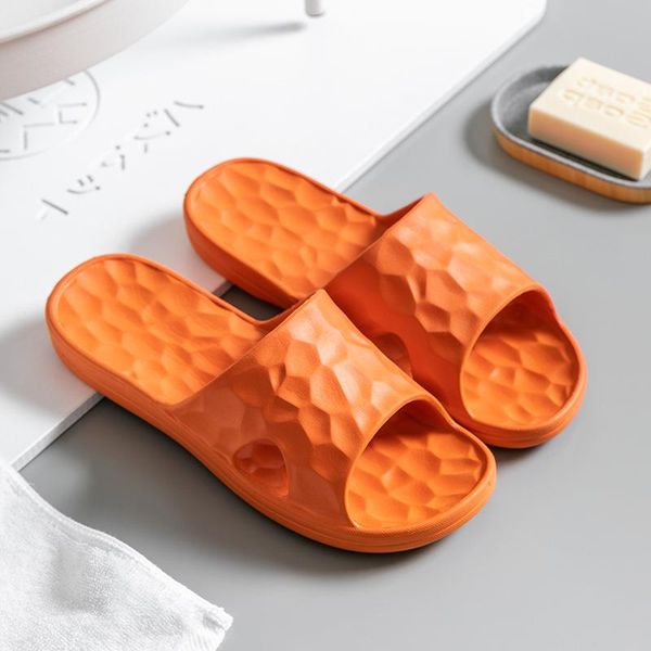 

white 36-40-35 beach green us8- head summer leather thick women bottom shoes fashion bath cartoon slippers men sandals l lady siz kwxm, Black