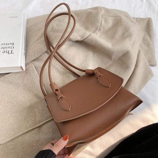 

evening bags casual ladies hand leather crossbody for women 2021 style female trends shoulder bag bolsas feminina