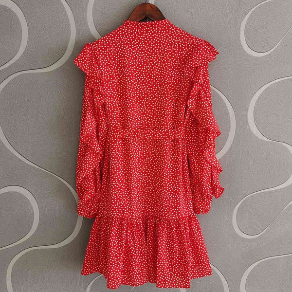 

dress seqinyy red mini summer sprint fashion design female track white heart impression frilly casual belt, Black;gray