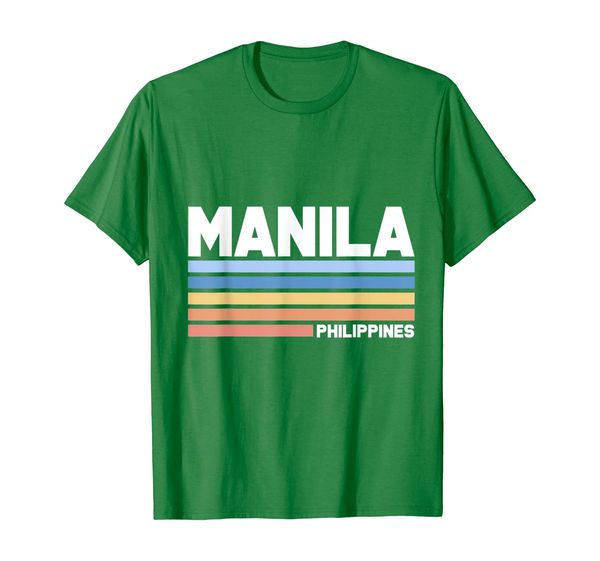 

manila filipino filipina philippines t-shirt, White;black
