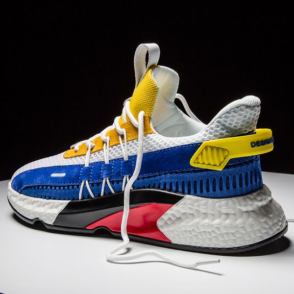 

men running shoes breathable lightweight mesh sports men sneakers outdoor footwear air cushion shoe athletic basket