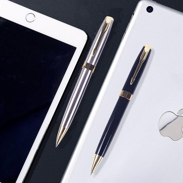 

ballpoint pens simple style pen classic business signing gifts stationery rollerball for students school office supplies, Blue;orange