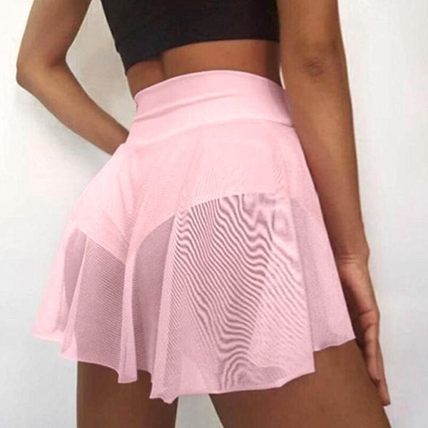 

skirts women girl shorts skirt lace ruffled summer female clothes elegant dance wear aesthetic short pants solid mini, Black