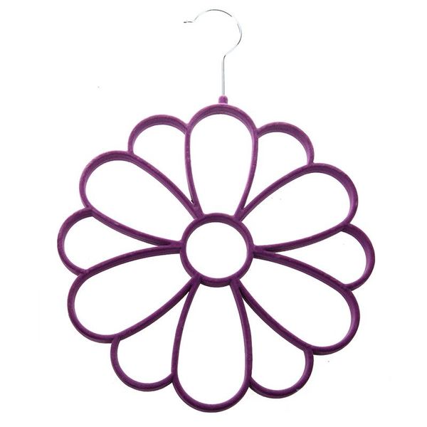 

laundry bags fashion multifunction soft scarf hanger/organizer for closet protect and organize your delicate scarves (purple)