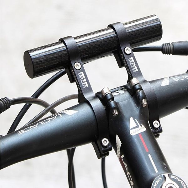 

bike handlebars &components 20cm aluminum alloy bicycle handlebar extender mountain front light bracket lamp accessories parts
