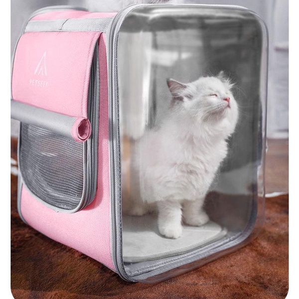 

cat carriers,crates & houses carrier bag portable handbag foldable travel pet backpack puppy carrying outdoor for small dogs