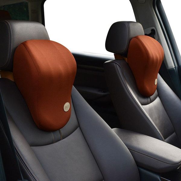 

seat cushions car neck pillow 3d memory foam head rest adjustable auto headrest travel cushion support holder