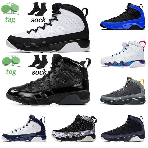 

2021 arrival basketball shoes 9 9s iridescent racer blue oregon ducks statue snakeskin black gym red bred outdoor sports sneakers trainers r