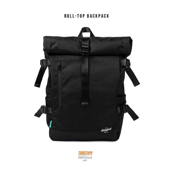

threemin supply roll-backpack techwear accessories streetwear