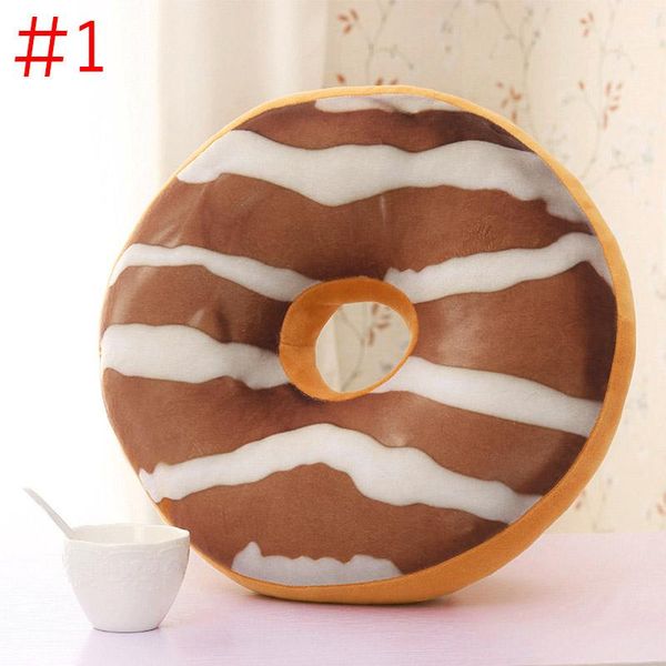 

cushion/decorative pillow cute donuts chocolate plush macaron cushion nice bottom nap doughnut coussin aia99
