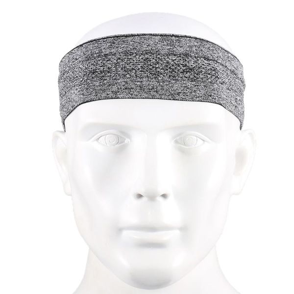 

women men anti-slip sweatband professional sports sweat band cotton moisture absorption yoga hair bands head k01 he, Yellow;black