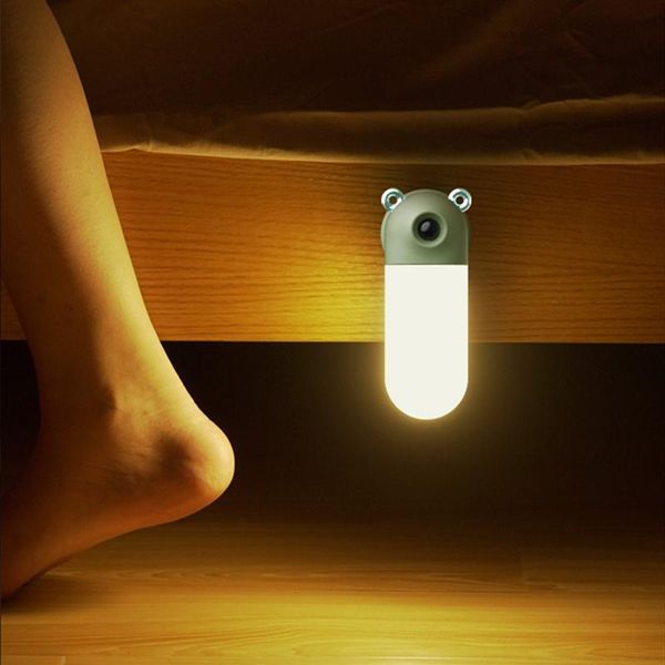

wall lamp motion sensor children's night light on the sconce led lights for teen kids room decoration bedroom interior house