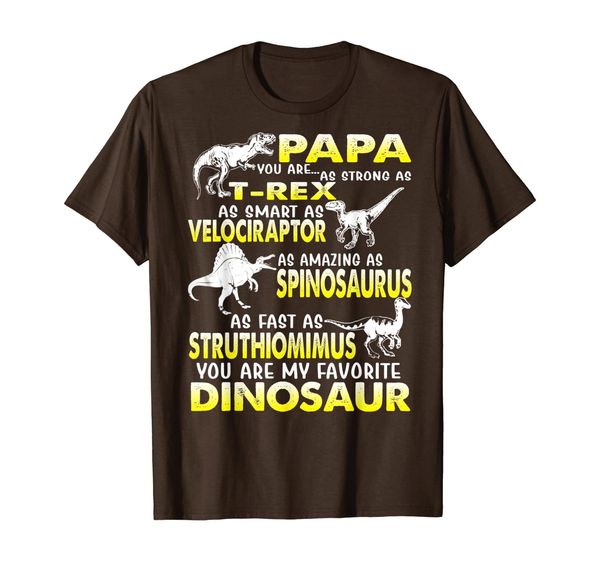 

papa you are as strong as t-rex funny father day t-shirt t-shirt, White;black
