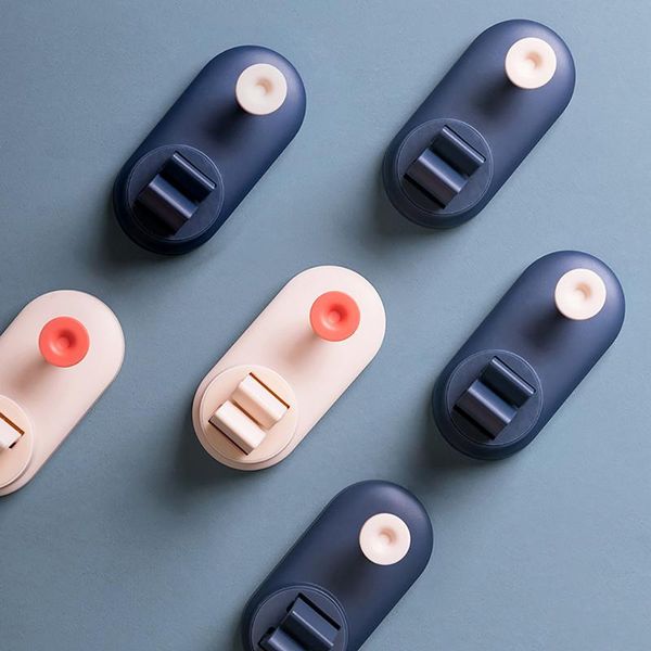 

bathroom storage & organization design mop hook strong adhesive sticky non-mark clip artifact home punching