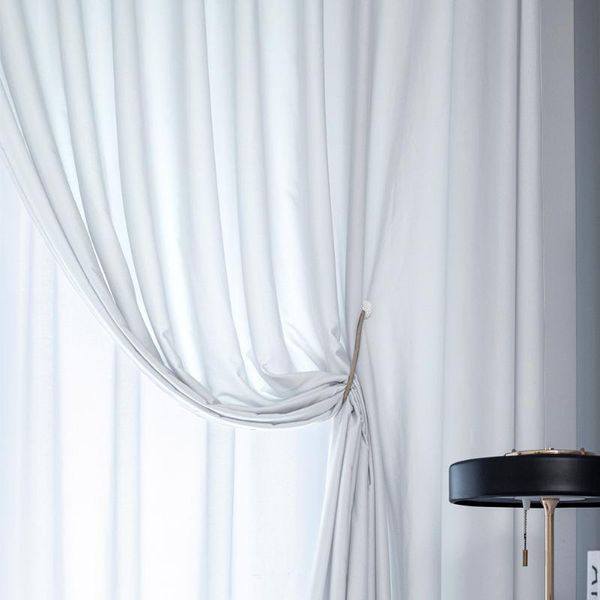 

curtain & drapes 2021 white curtains solid tulle modern for living room transparent window sheer the bedroom