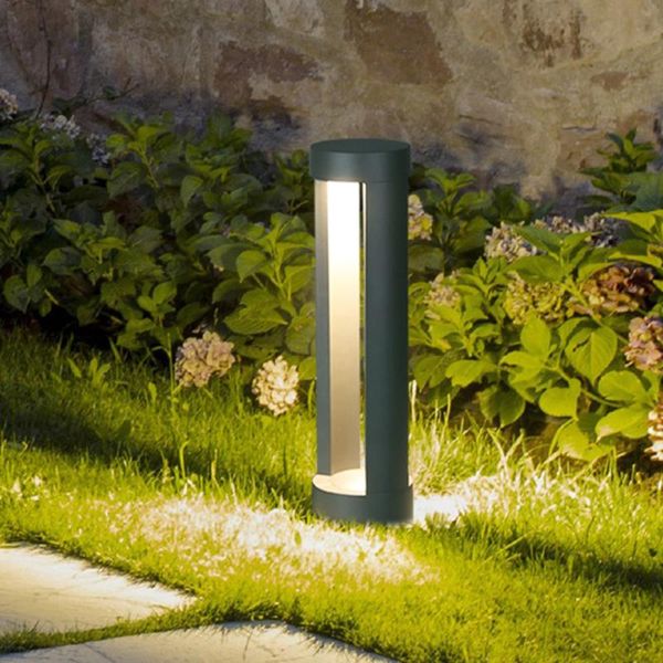 

lawn lamps 10w outdoor garden led light aluminum landscape post courtyard villa pathway column