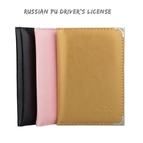 

card holders paspoort cover case car driving documents pu business holder purse travel passport driver licens bag, Brown;gray