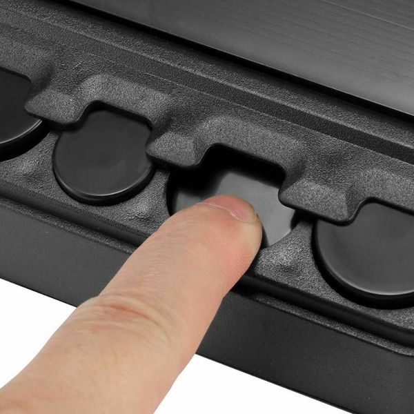 

car organizer black coin box change storage case piggy bank plastic