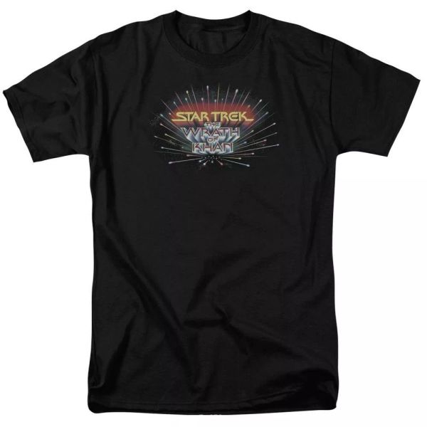 

Star Trek Khan Logo TV Show T-Shirt Sizes S-3X NEW, White;black