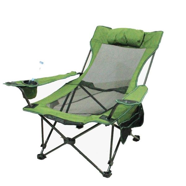 

camping chair muebles folding silla plegable fishing alloy beach with parasol portable sandalye chaise camp furniture