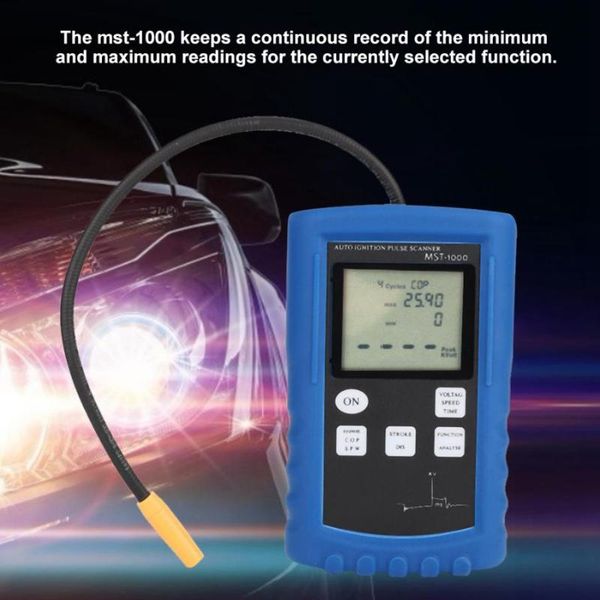 

code readers & scan tools mst-1000 automobile ignition coil signal tester oscilloscope pulse scanner ms kv rpm