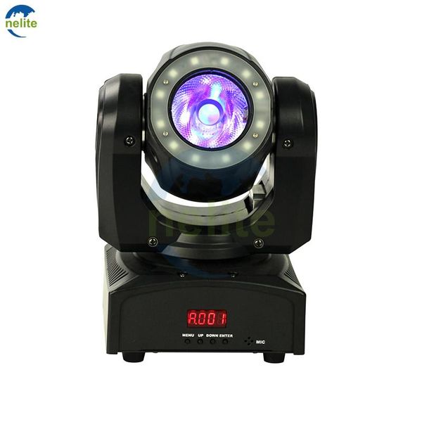 

effects mini 60w moving head light rgbw 4in1 with halo effect beam led stage lighting dmx dj for events bar church
