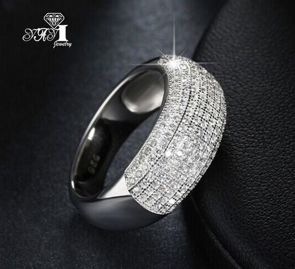 

wedding rings yayi jewelry fashion princess cut 3.5ct yellow zircon silver color engagement party, Slivery;golden