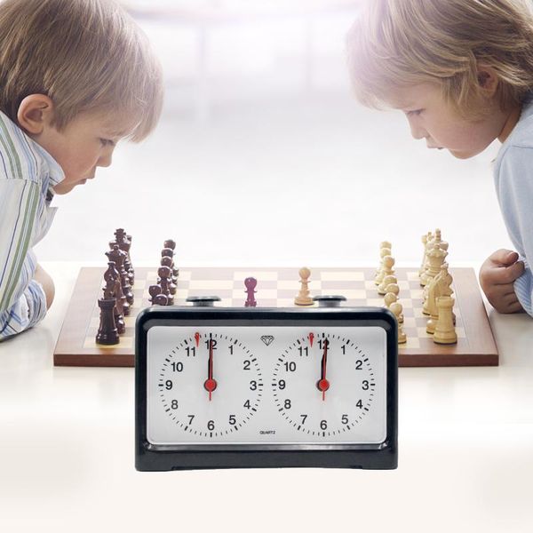 

desk & table clocks chess clock timer professional mechanical countdown suitable for all kinds of games.
