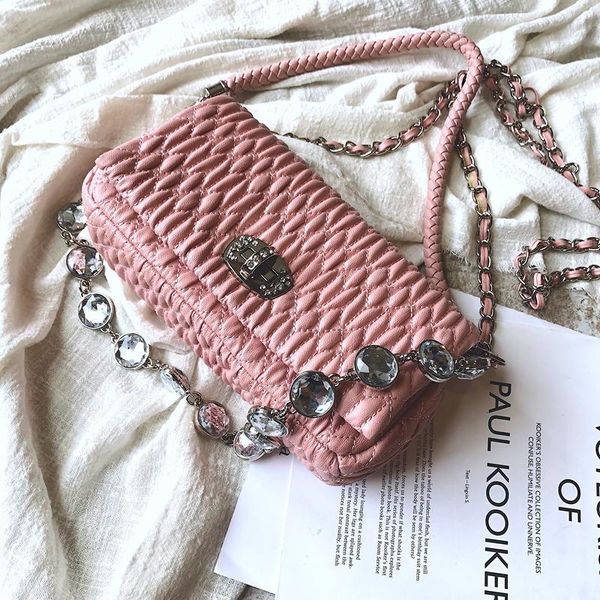 

evening bags women's handbags crystal clutches rhinestone flat bag party purse shoulder diamond