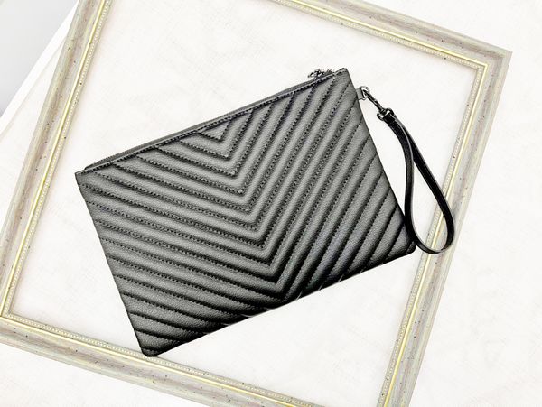 

palmar pattern storage multi-function bags genuine leather men purse women wallets cosmetic bag handbags purses, Red;black