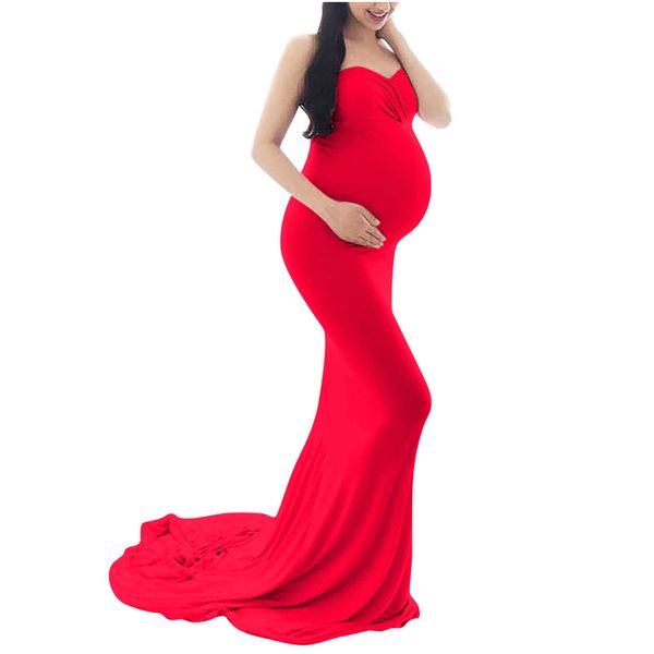 

maternity dresses for p shoot chiffon pregnancy dress pgraphy prop maxi gown dresses for pregnant women clothes x0902, White