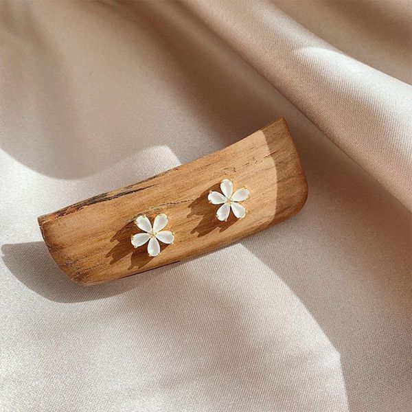 

s925 silver needle small and exquisite cat's eye stone flower set with diamond earrings female korean fresh temperament personality pet, Black