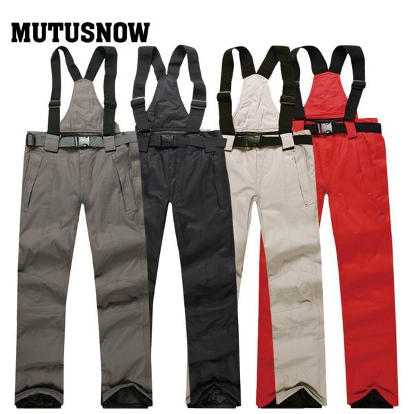 

skiing pants men ski brands 2021 warm outdoor sports waterproof thinken women's snow trousers suspenders winter snowboarding