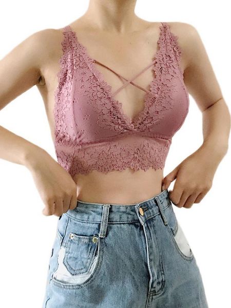 

bras women's plunge lace brassiere wire deep v bralette triangle cup spandex strappy bra lingerie underwear 2021, Red;black