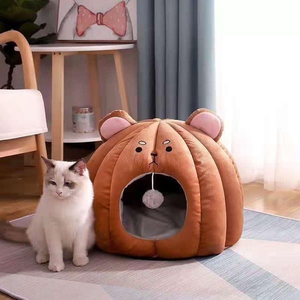 

deep sleep winter comfortable cat bed mat cabas small dog house pet supplies tent indoor cave beds & furniture