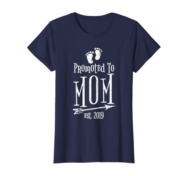 

Womens Women Mom Promoted To Mother Est 2019 T-Shirt New Mommy Gift T-Shirt, Mainly pictures