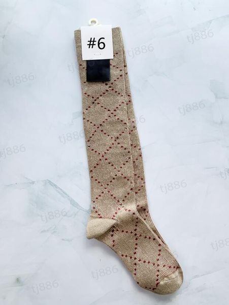 

men's socks luxury stocking designer mens womens socks wool stockings senior streets comfortable knee leg sock t2301315, Black