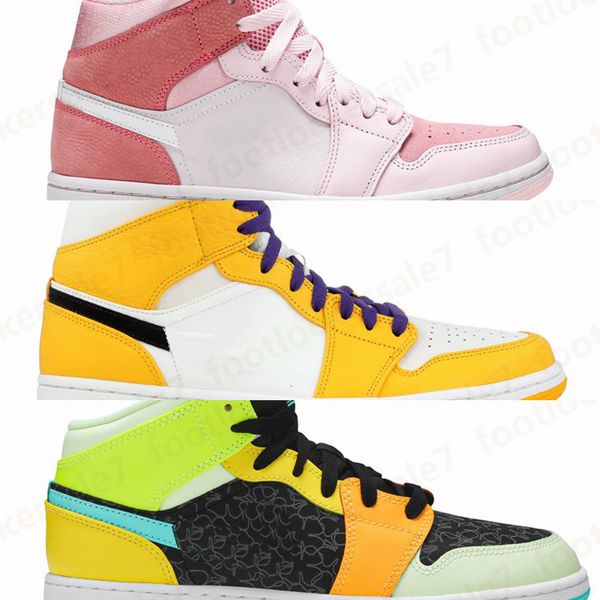 

pman 1 sneakers obsidian white panda fearless unc usa royal blue multi court purple spirit teal 1s mens basketball shoes trainer 19ri7g