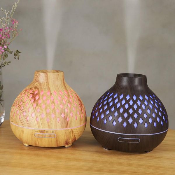 

-400ml air humidifier aroma diffuser aromatherapy essential oils ultrasonic remote control humidifiers