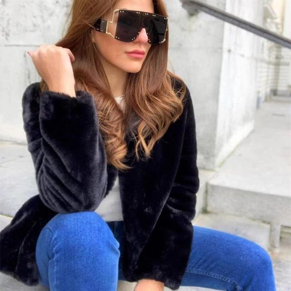 

sunglasses punk style metal frame in one piece street po, Blue