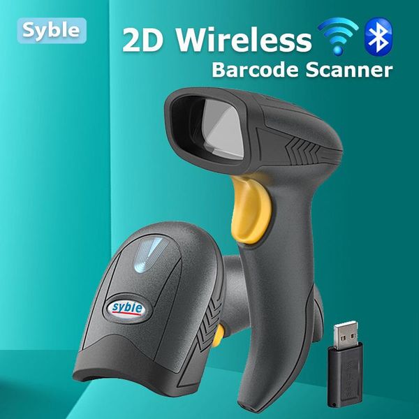 

2.4g wireless bluetooth 2d barcode scanner reader manual/continuous/auto induction scanning for warehouse/logistics xb-6221rb scanners