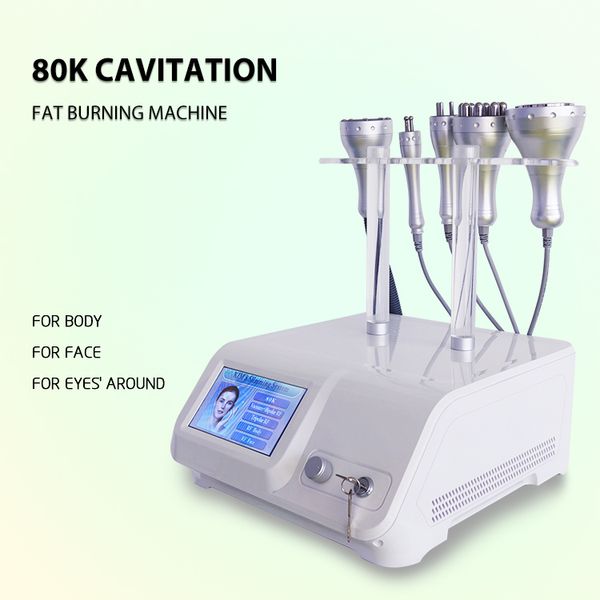 

80k ultrasonic vacuum cavitation rf body slimming fat loss machine