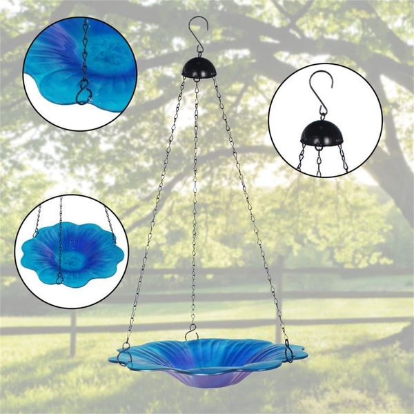 

metal bird feeder for feeding outdoor balcony hanging carrying use pet cages
