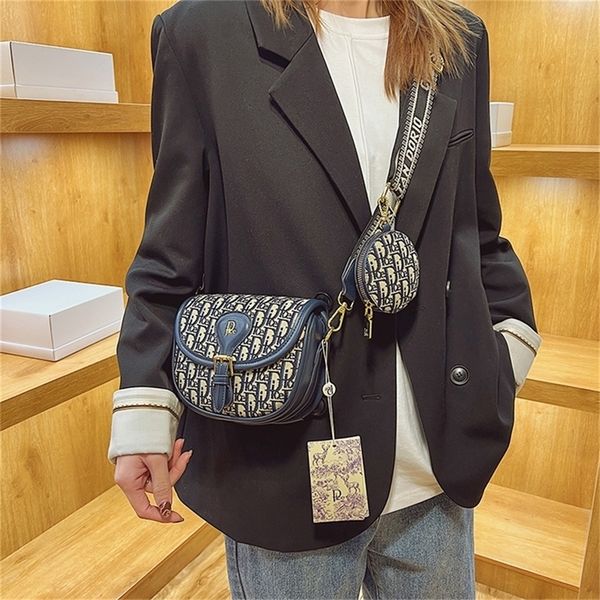 

sale 90% off small feminine 2022 new leisure net red messenger women's ins fashion atmosphere one shoulder saddle bag wholesale store 1