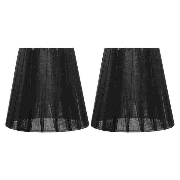 

lamp covers & shades 2pcs meson type transparent gauze lampshade for hanging light desk